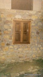 ventana de castaño