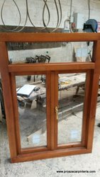 ventana de pino