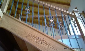 escaleras con talla