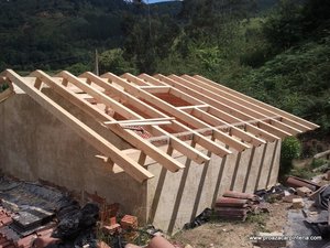 tejado en abeto